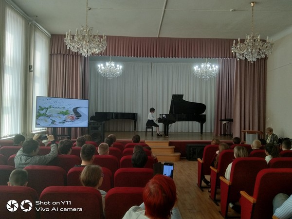 Отчётный концерт фортепианного отделения