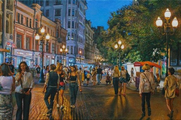 Выставка живописи «Город и человек»