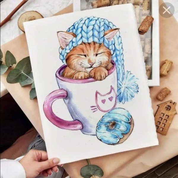 Мастер-класс для детей "Кот"