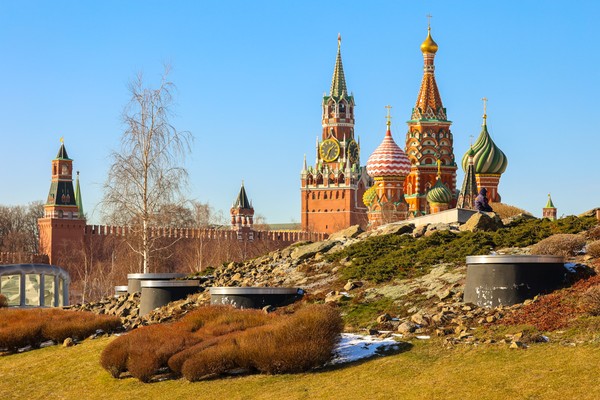 Парк «Зарядье» — Красная площадь