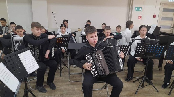 Отчетный концерт народного отдела