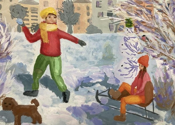 Виртуальная выставка «Зимние забавы»
