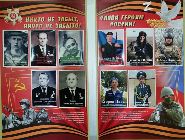 Открытие мемориальной доски «Никто не забыт, ничто не забыто»