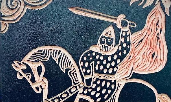 Мастер-класс по линогравюре «Богатырь Илья Муромец»