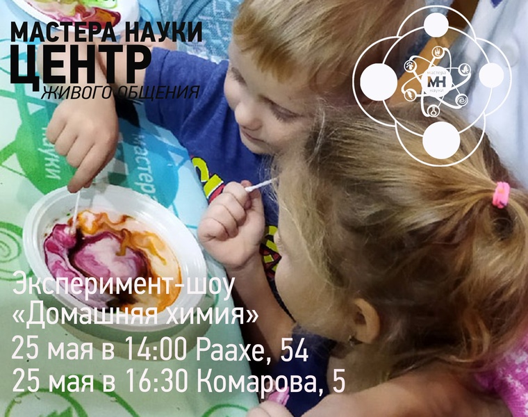 Эксперимент шоу "Домашняя химия"