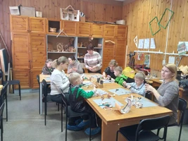 Профориентационное занятие «Профессия мастер по художественной обработке бересты»