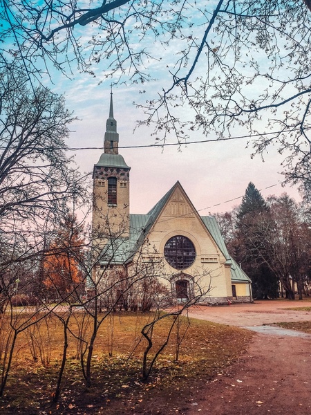 Оллинпяя - заповедник старых дач - между Териойками и Келомяками