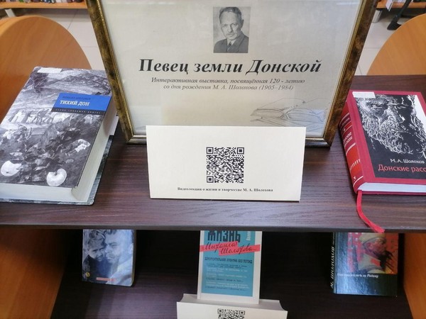 Интерактивная выставка «Певец земли Донской»