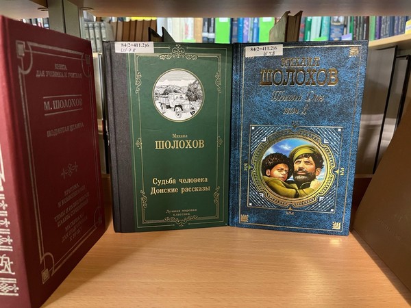 Литературный час «Михаил Шолохов и кинематограф»