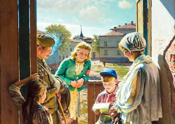 «Письмо с фронта»: выставка-рассказ об одной картине к 115-летию А.И. Лактионова