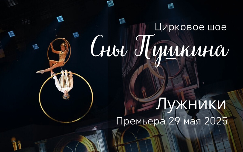 «Сны Пушкина» в «Лужниках»: цирк, который погружает в сказку