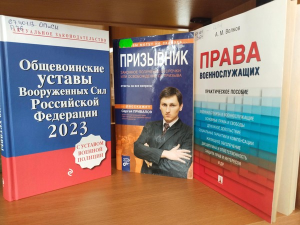 Выставка «СВО: библиотека информирует»