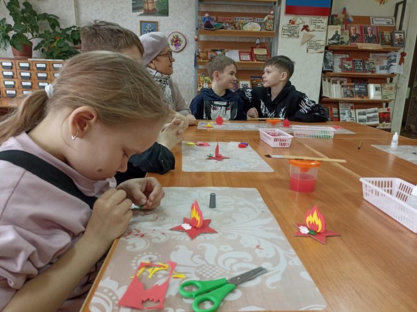 Мастер – класс «Священный огонь Победы»