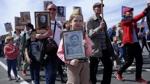 Бессмертный полк «Слава воину-победителю»