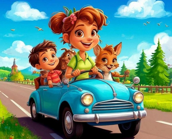 Игровая программа «Мы едем, едем, едем…»