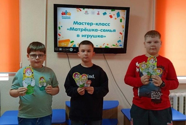 Патриотический час «Матрешка душа России»