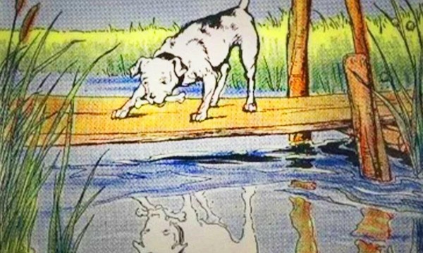Презентация «История одного произведения. «Собака и ее тень»
