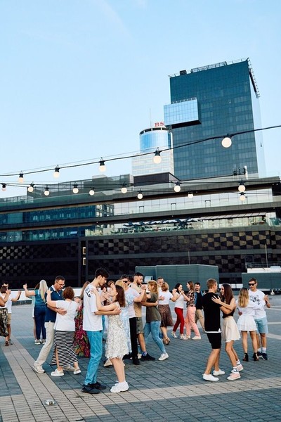 «Танцы на крыше» с ТРЦ Galleria Minsk