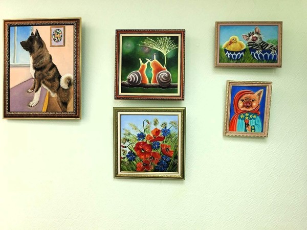 Выставка картин юной художницы Полины Прут «Творческий дебют»