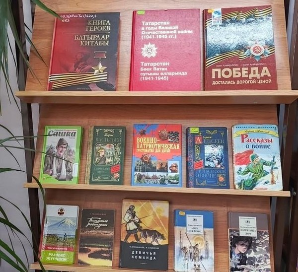 Выставка «Память о войне книга оставляет»