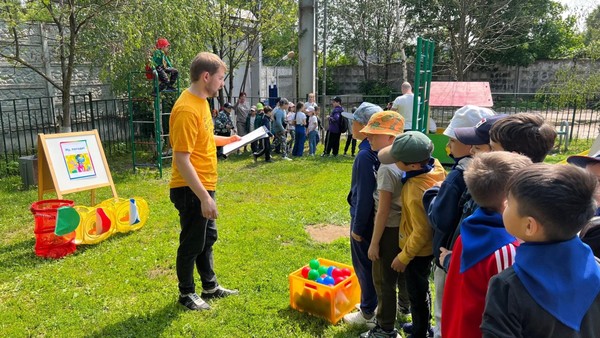 Открытие летней развлекательной площадке «Чудо-дворик»