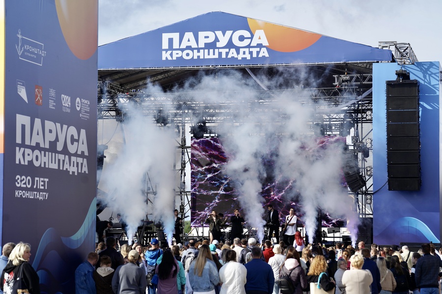 Пятый фестиваль  «Паруса Кронштадта»