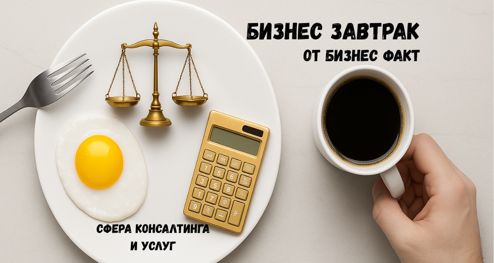 Бизнес завтрак для консалтинга и сферы услуг