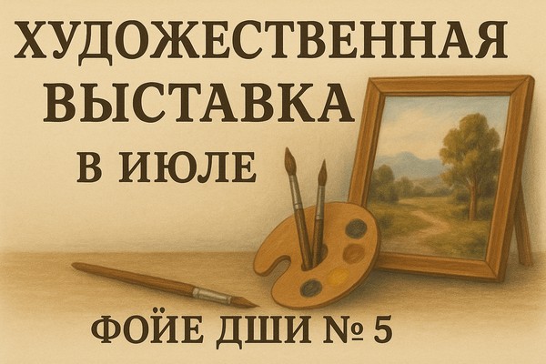 Выставка работ учащихся художественного отделения