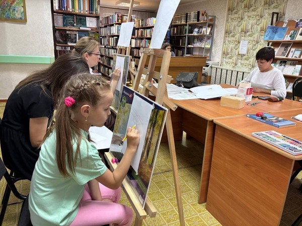 «Рисуем вместе: занятия по рисованию для всех возрастов» творческое занятие