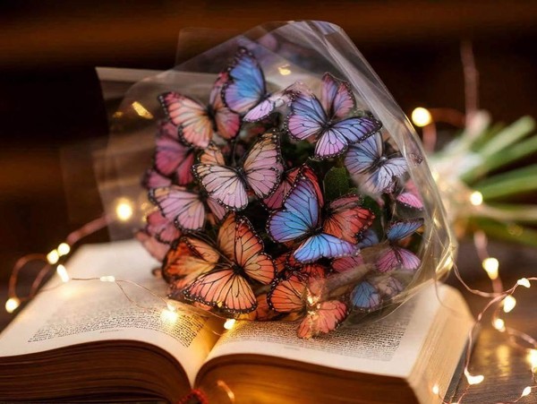 Мастер-класс «Букет из бабочек: искусство, вдохновленное литературой»