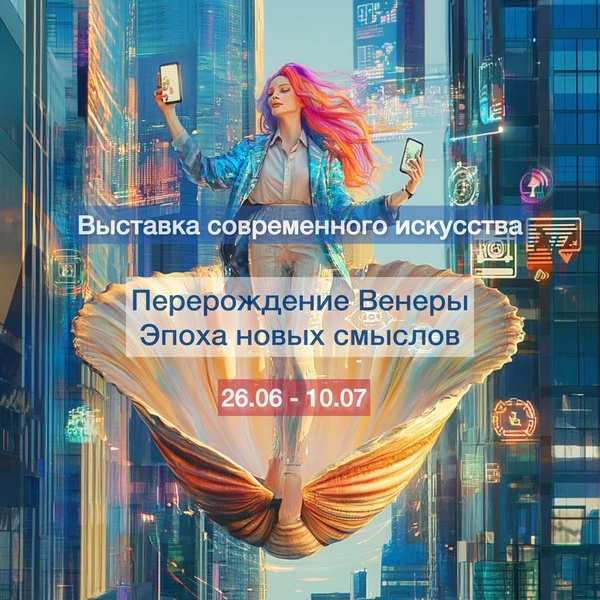 Выставка современного искусства "Перерождение Венеры. эпоха новых смыслов"