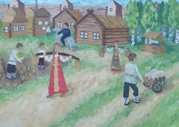 Виртуальная выставка «Рассказы кисти»