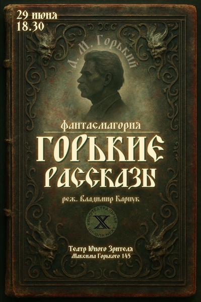 Спектакль «Горькие рассказы» по произведениям Максима Горького