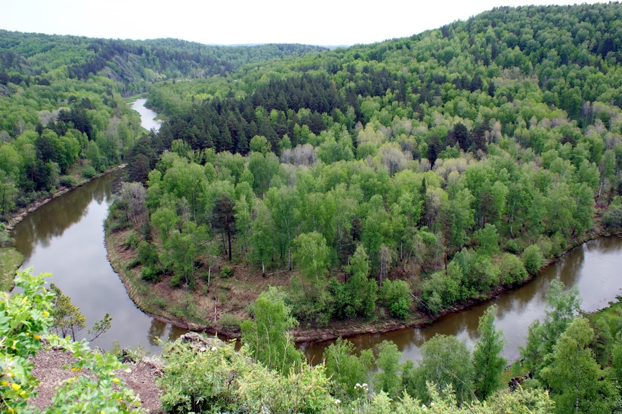 Бердские скалы и водопады. Однодневное путешествие.