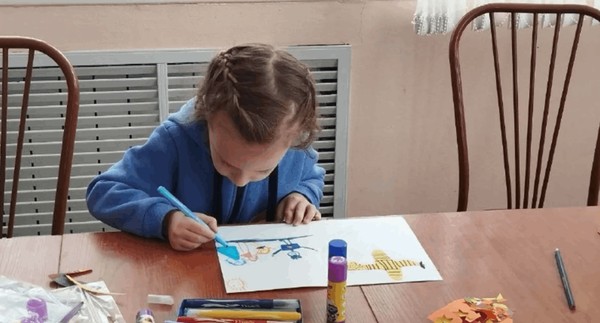 «Рыбка золотая» мастер-класс по аппликации из крупы