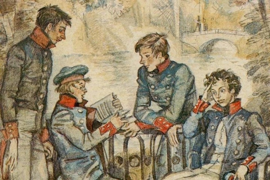 Лицейский товарищ Пушкина Данзас