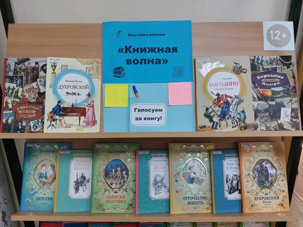 Выставка-рейтинг «Книжная волна»