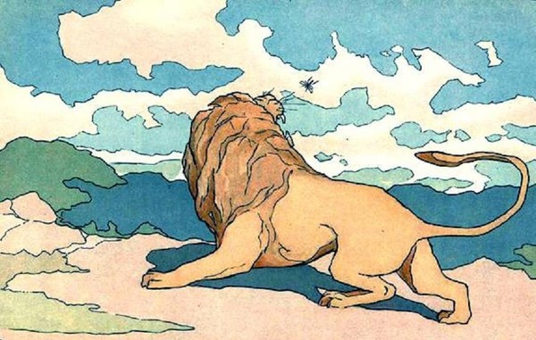 Презентация «История одного произведения. «Комар и лев»
