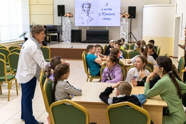 Акция «Я в гости к Пушкину спешу»