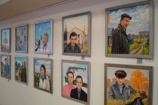 Выставка живописи Александра Ахтямова «Родные лица»