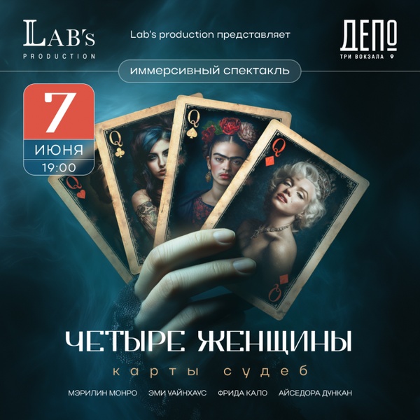 Четыре женщины спектакль