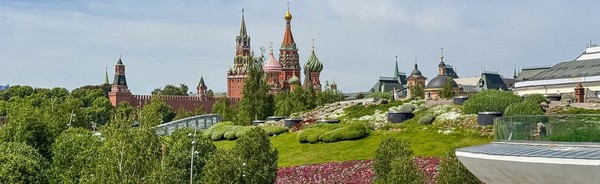 Парк «Зарядье» — Красная площадь