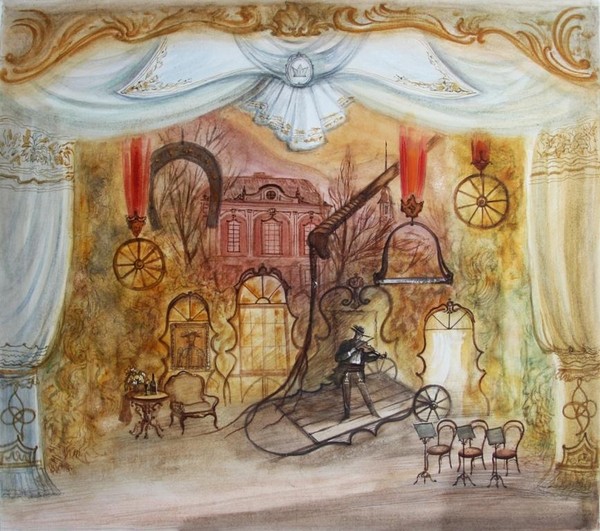 Выставка «Диалог. Художник и театр»