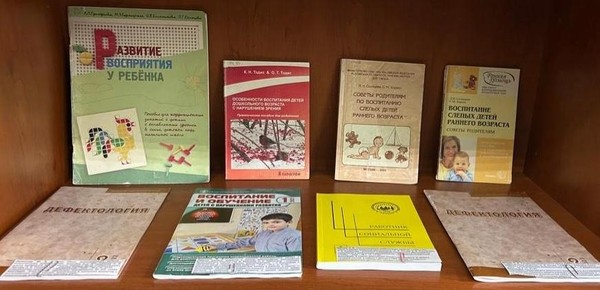 Выставка «Воспитание незрячего ребенка в семье»