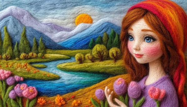 Творческая гостиная: пейзажное валяние «Рукотворная красота»