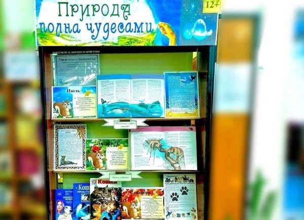 Информационная выставка «Полна природа чудесами»