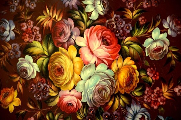Рисовальный флешмоб «Волшебный букет Жостово»