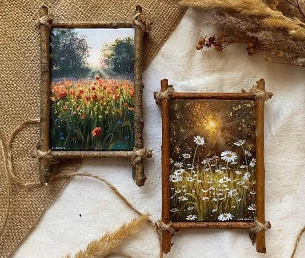 Мастер-класс «Фоторамка из природного материала»