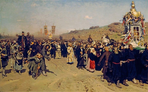 Лекция «Картина «Крестный ход в Курской губернии» Ильи Репина»