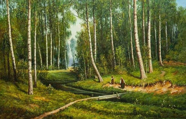Лекция «История создания картины И. Шишкина «Ручей в березовом лесу»